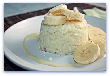 banana rice pudding